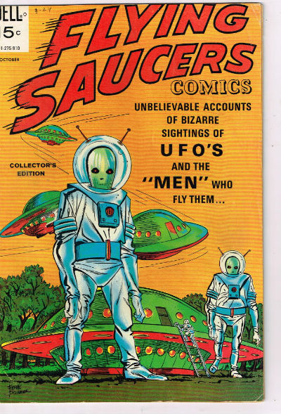 FLYING SAUCERS #5 1969 | VOLUME 1 | DEL
