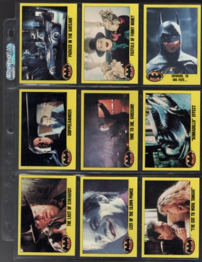 Batman trading outlets cards