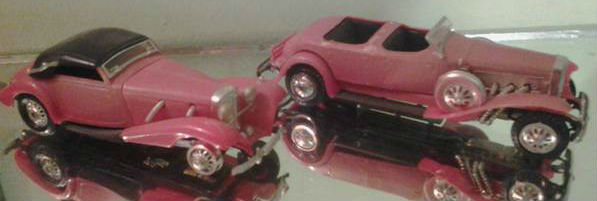 6 1: 43 Scale model cars from the 1960's