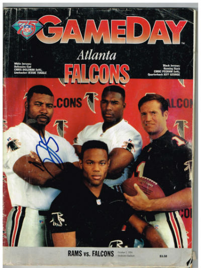 Gameday: Atlanta Falcons signed by Chris Doleman