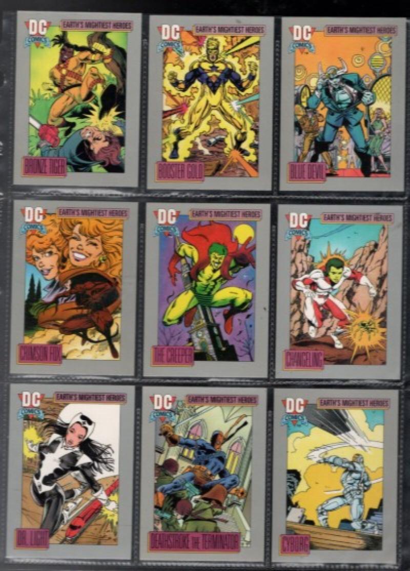 1991 outlet DC Comics Cosmic Cards